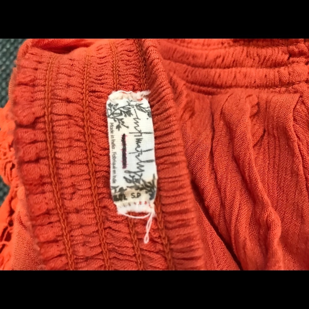 SALE NWOT Free People Run Wild Battenberg skirt Small - Picture 6 of 6